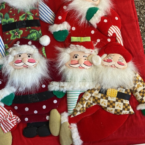 Christmas Advent Calendar Santas Potpourri Design Wood Dowel - Picture 9 of 10